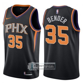 Camiseta Suns Dragan Bender Statement 2017-18 Negro