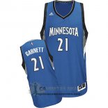 Camiseta Timberwolves Garnett Azul