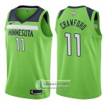 Camiseta Timberwolves Jamal Crawford Statement 2017-18 Verde