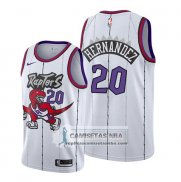 Camiseta Toronto Raptors Dewan Hernandez Classic Edition 2019-20 Blanco