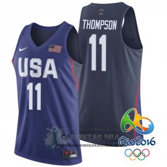 Camiseta USA 2016 Thompson Azul