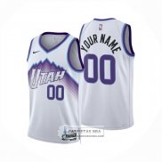 Camiseta Utah Jazz Personalizada Association 2025-26 Blanco