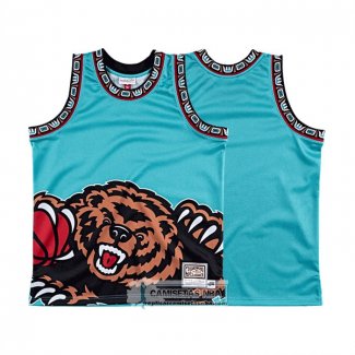 Camiseta Vancouver Grizzlies Mitchell & Ness Big Face Verde