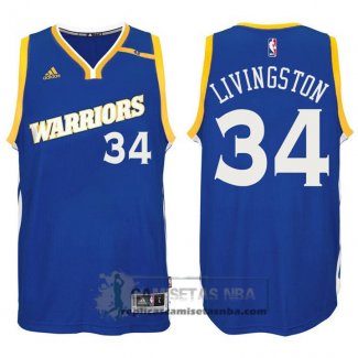 Camiseta Warriors Livingston Azul