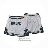 Pantalone Jordan Just Don 2025 Blanco Verde