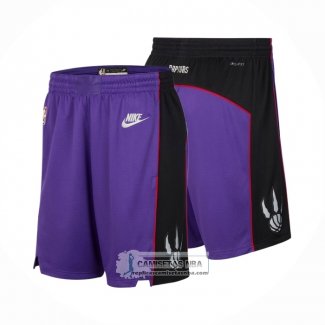 Pantalone Toronto Raptors Classic 2024-25 Violeta
