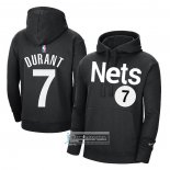 Sudaderas con Capucha Brooklyn Nets Kevin Durant Earned Negro