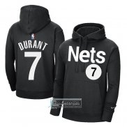 Sudaderas con Capucha Brooklyn Nets Kevin Durant Earned Negro