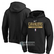 Sudaderas con Capucha Cleveland Cavaliers Practice Performance 2022-23 Negro