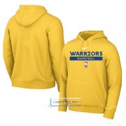 Sudaderas con Capucha Golden State Warriors Practice Performance 2022-23 Amarillo