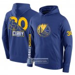 Sudaderas con Capucha Golden State Warriors Stephen Curry Azul2