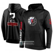 Sudaderas con Capucha Los Angeles Clippers Kawhi Leonard Negro3