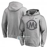 Sudaderas con Capucha Los Angeles Lakers Mamba Academy Gris