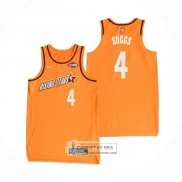 Camiseta 2022 Rising Star Jalen Suggs NO 4 Worthy Naranja