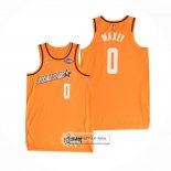 Camiseta 2022 Rising Star Tyrese Maxey NO 0 Worthy Naranja