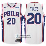 Camiseta 76ers Markelle Fultz 2017-18 Blanco