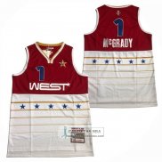 Camiseta All Star 2006 Tracy McGrady NO 1 Rojo Blanco