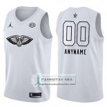 Camiseta All Star 2018 New Orleans Pelicans Nike Personalizada Blanco
