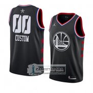 Camiseta All Star 2019 Golden State Warriors Personalizada Negro