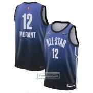 Camiseta All Star 2023 Memphis Grizzlies Ja Morant NO 12 Azul