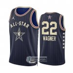 Camiseta All Star 2024 Orlando Magic Franz Wagner NO 22 Azul
