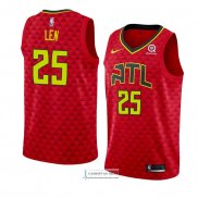 Camiseta Atlanta Hawks Alex Len Statement 2018-19 Rojo