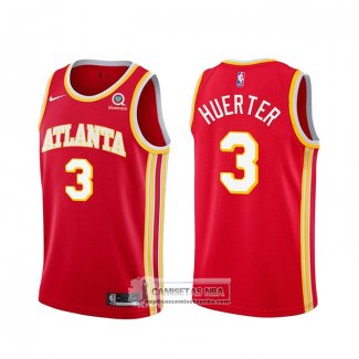 Camiseta Atlanta Hawks Kevin Huerter Icon 2020-21 Rojo