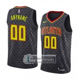 Camiseta Atlanta Hawks Personalizada Icon 2018-19 Negro