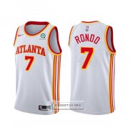 Camiseta Atlanta Hawks Rajon Rondo Association 2020-21 Blanco