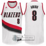 Camiseta Blazers Aminu Blanco