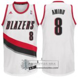 Camiseta Blazers Aminu Blanco