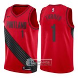 Camiseta Blazers Evan Turner Statement 2017-18 Rojo