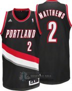 Camiseta Blazers Matthews Negro