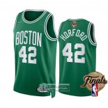 Camiseta Boston Celtics Al Horford NO 42 Icon 2022 NBA Finals Verde