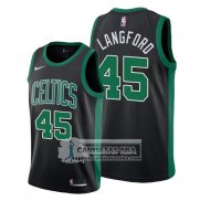 Camiseta Boston Celtics Romeo Langford Statement 2019-20 Negro