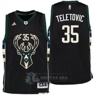 Camiseta Bucks Teletovic Negro