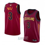 Camiseta Cavaliers George Hill Finals Bound Icon 2017-18 Rojo