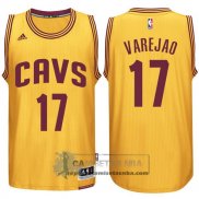 Camiseta Cavaliers Varejao 2015 Amarillo