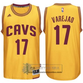 Camiseta Cavaliers Varejao 2015 Amarillo