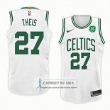 Camiseta Celtics Daniel Theis Association 2018 Blanco