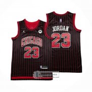 Camiseta Chicago Bulls Michael Jordan NO 23 Statement 2025-26 Negro