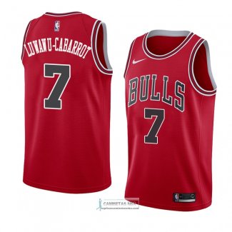 Camiseta Chicago Bulls Timothe Luwawu Cabarrot Icon 2018 Rojo