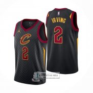 Camiseta Cleveland Cavaliers Kyrie Irving NO 2 Statement 2020-21 Negro