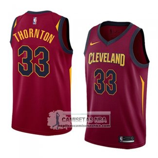 Camiseta Cleveland Cavaliers Marcus Thornton Icon 2018 Rojo