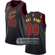 Camiseta Cleveland Cavaliers Personalizada 2017-18 Negro