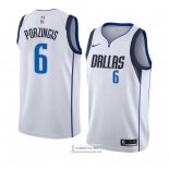 Camiseta Dallas Mavericks Kristaps Porzingis Association 2018-19