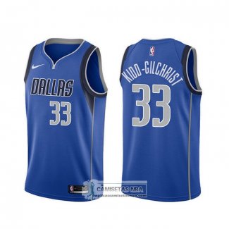 Camiseta Dallas Mavericks Michael Kidd-Gilchrist Icon Azul