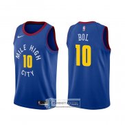 Camiseta Denver Nuggets Bol Bol Statement Azul