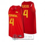 Camiseta Espana Gasol 2016 Rojo