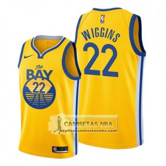 Camiseta Golden State Warriors Andrew Wiggins Statement 2019-20 Amarillo